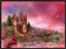 Ogród, Zamek, Różany